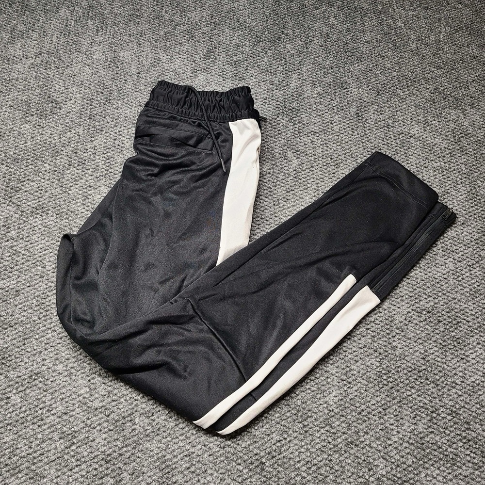 Jordan Pants Mens Small Black Dri-FIT Track Joggers Zip Ankle Jumpman Logo - Picture 11 of 15
